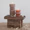 Hello Honey® 6" Natural Decorative Reclaimed Wood Pedestal